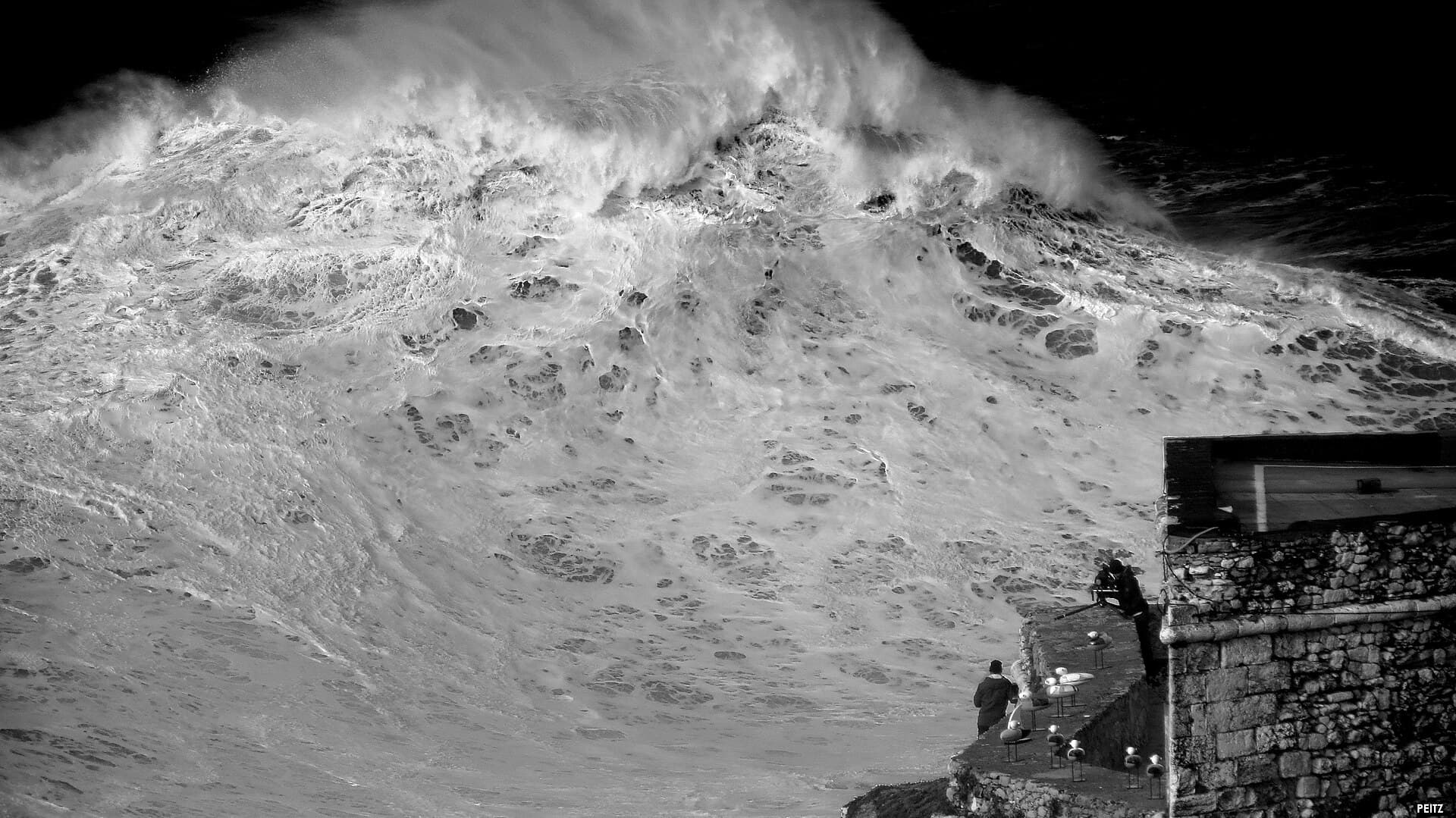 Nazaré Big-Wave Winter, Praia do Norte